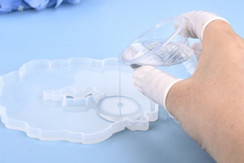 Silikonová forma na odlévání pryskyřice